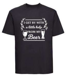 Футболка «Я не избалован, я просто единственный ребенок» 60 SECOND MAKEOVER, черный