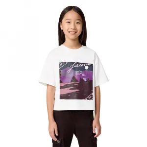 Футболка с коротким рукавом Lacoste 447368, белый