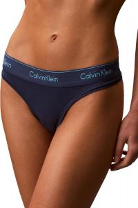 Современные женские хлопковые стринги Calvin Klein, Dark Denim