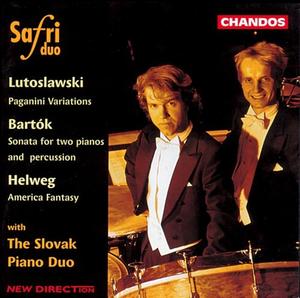 CD диск Bartok / Lutoslawski / Helweg: Sonata for 2 Pianos & Percussion