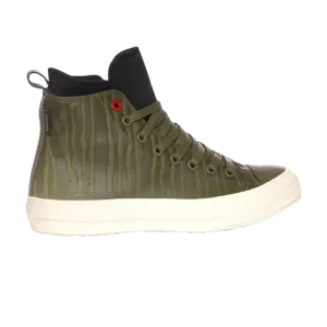 Кроссовки Converse Chuck Taylor All Star Waterproof Hi 'Medium Olive', зеленый