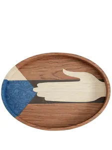 Деревянный поднос Edgar L'Objet, коричневый