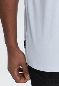 Базовая футболка WITH PATCH POCKET Ombre, светло-голубой