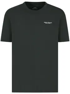 Футболка с логотипом Armani Exchange, черный