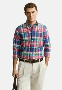 Рубашка в клетку «мадрас» Gant, Rose Red