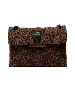 Мини-Сумка Кенсингтон из кожи Kurt Geiger, коричневый