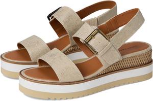 Сандалии Lucky Brand Turoma Platform Wedge Sandals, цвет Natural/Platinum
