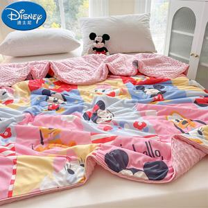 Disney Детское одеяло летнее 200х230 см, Disney Friends, ледяной шелк