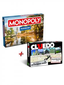 Winning Moves Набор Monopoly Paderborn + Cluedo Paderborn в разноцветном исполнении