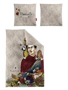 Постельное белье Mako-Satin Playa разноцветное Irisette, 135 x 200 + 80 x 80 см