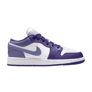 Кроссовки Air Jordan 1 Low GS, Dusty Amethyst