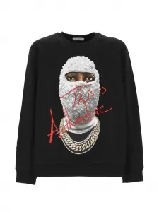 Свитшот This Is Authentic Ih Nom Uh Nit, черный