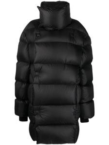 Rick Owens пуховик с высоким воротником, черный