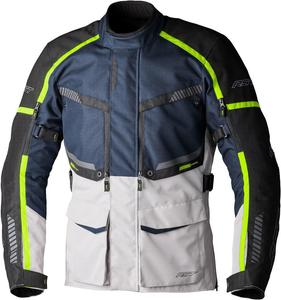 Текстильная мотоциклетная куртка RST maverick evo, Dark Blue/Silver/Neon