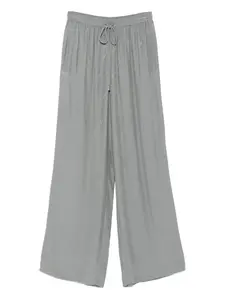 Брюки с завязками и логотипом BOSS, серый