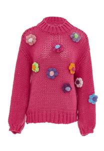 Тонкий вязаный свитер ebeeza Sweater, розовый