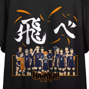 Футболка с рисунком Карасуно для юниоров Haikyu Season 4 Licensed Character