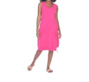 Платье миди Tropical Rain в гламурном розовом цвете Neon Buddha