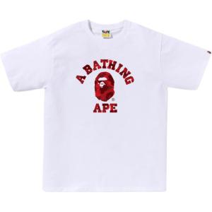 Футболка Bape Pirate College A BATHING APE, белый