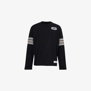 Футболка Awake Ny в полоску из хлопкового джерси, черный