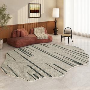 AOVOC Ковер 160х230 см из искусственной шерсти, нестандартной формы, для гостиной или спальни, модель Patan Thick Version 03