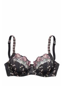 Бюстгальтер на косточках nuance, цвет schwarz/taupe