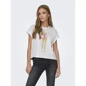 Футболка Only Doris Life, белый