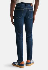 Джинсы прямого кроя EXTRA ACTIVE RECOVER GANT, синий деним