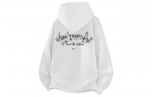 Толстовка Unisex Hooded Moderate Heavyweight WARRIOR, белый[thickened and fleece-lined]