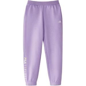 Подростковые вязаные спортивные штаны Sedge Purple FILA KIDS, фиолетовый