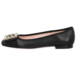 Roger Vivier Женские повседневные туфли из телячьей кожи черные