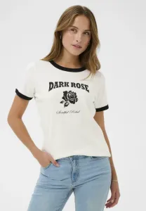 Футболка с принтом kaolivia Kaffe, Chalk