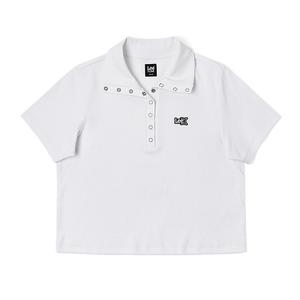 SS25 Футболка поло женская Lee, белый