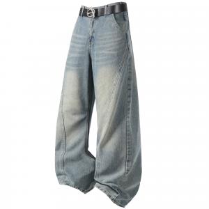 Джинсы Unisex Moderate Straight Fit Mackyo, nostalgic синий fleece-lined