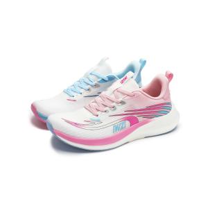 Низкие кроссовки для бега унисекс IWZI, сине-розовый асимметричный дизайн