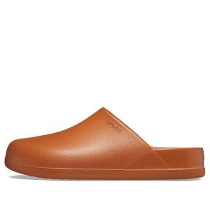 Тапочки dylan clog 'cognac' Crocs, коричневый