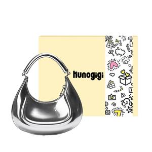 Guryanjiji KUNOGIGI Женская сумка через плечо, Хрустальное серебро