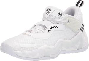Баскетбольные кроссовки Adidas Unisex-Adult Don Issue 3, белый/черный