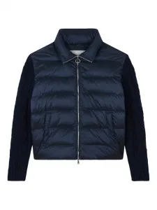 Куртка Shiny фактурной вязки Paul & Shark, синий