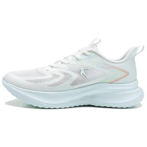 QIAODAN Кроссовки женские с противоскользящей подошвой, износостойкие, для повседневного использования в городе, цвет слоновой кости, морозно-синий