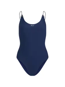 Купальник Signature Karl Lagerfeld, синий