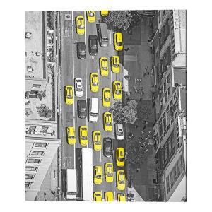 Картина Any Image New York taxis from above, 50x60x2,5 см
