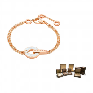 BVLGARI Браслеты Diamond для женщин, Rose Gold