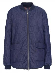 Длинная джинсовая куртка темно-синего цвета Paddock's