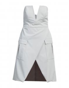 Мини-платье Silence Limited, светло-серый