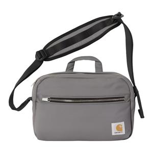 Carhartt WIP Нейлоновая наплечная сумка унисекс серая, Gray