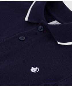 Рубашка-поло с короткими рукавами из трикотажа пике