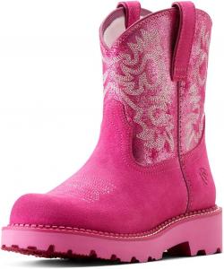 Женские вестерн-казачьи сапоги Ariat с носком D, универсальный размер, Pink Metallic/Hottest Pink