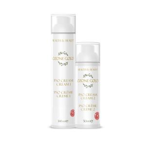 Крем для тела pflege-set psoriasis bestehend aus 2 pflegenden cremes Ozone Gold, weiß