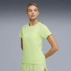 Женская футболка с коротким рукавом Run Velocity, RUN VELOCITY TEE W (POLY)